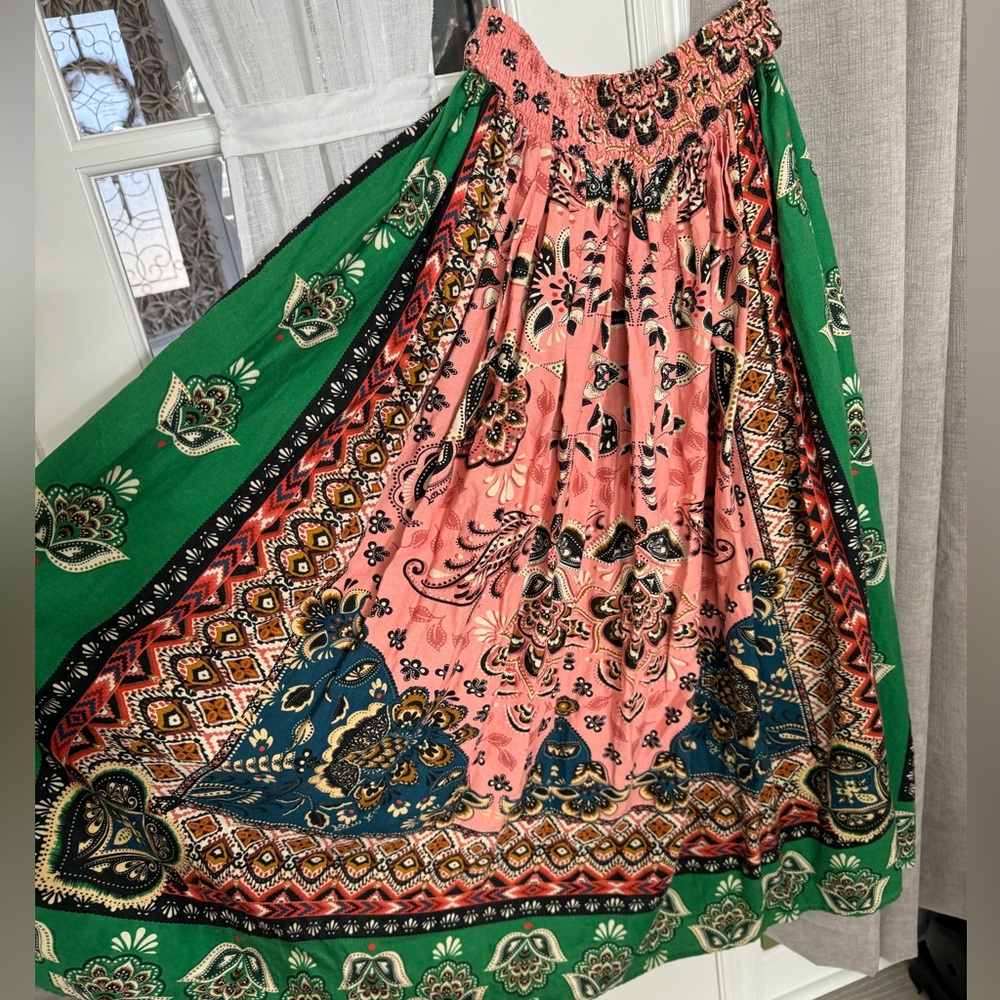 Farm by Farm Rio maxi skirt with pockets